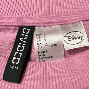 H&M Soft Pink Oversized Tee